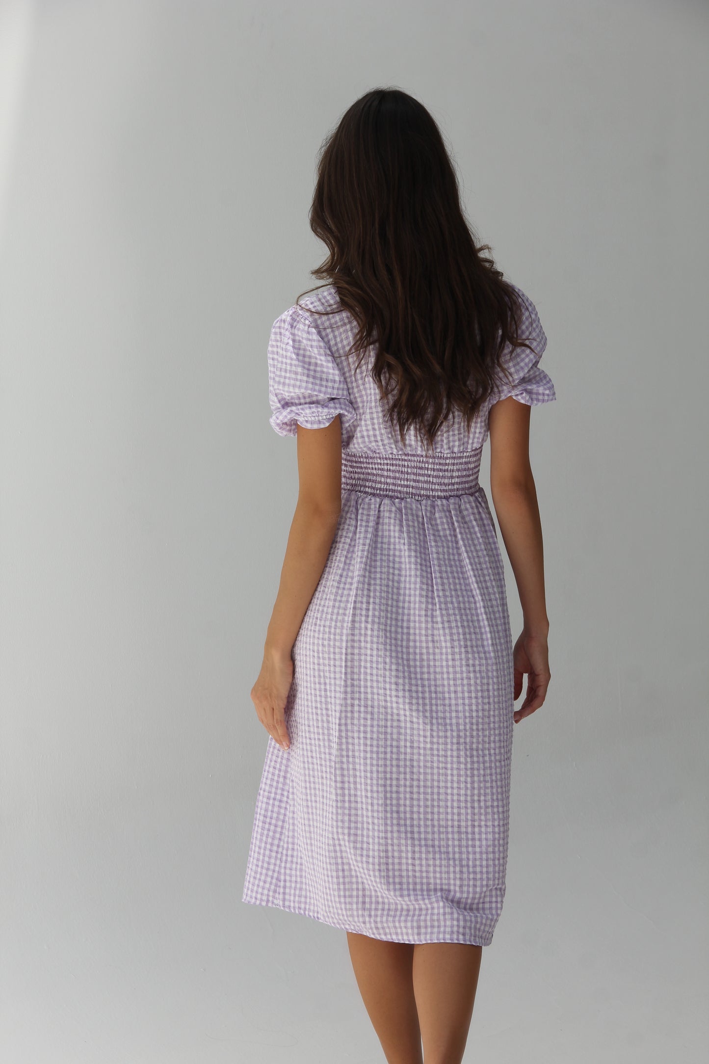 Lavender Midi Dress