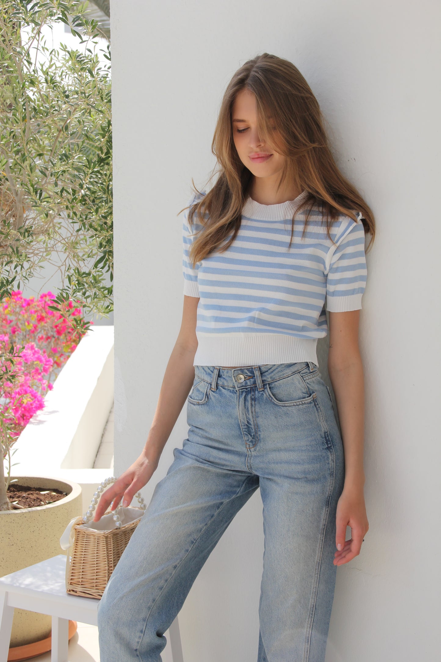 Brielle Stripe Top