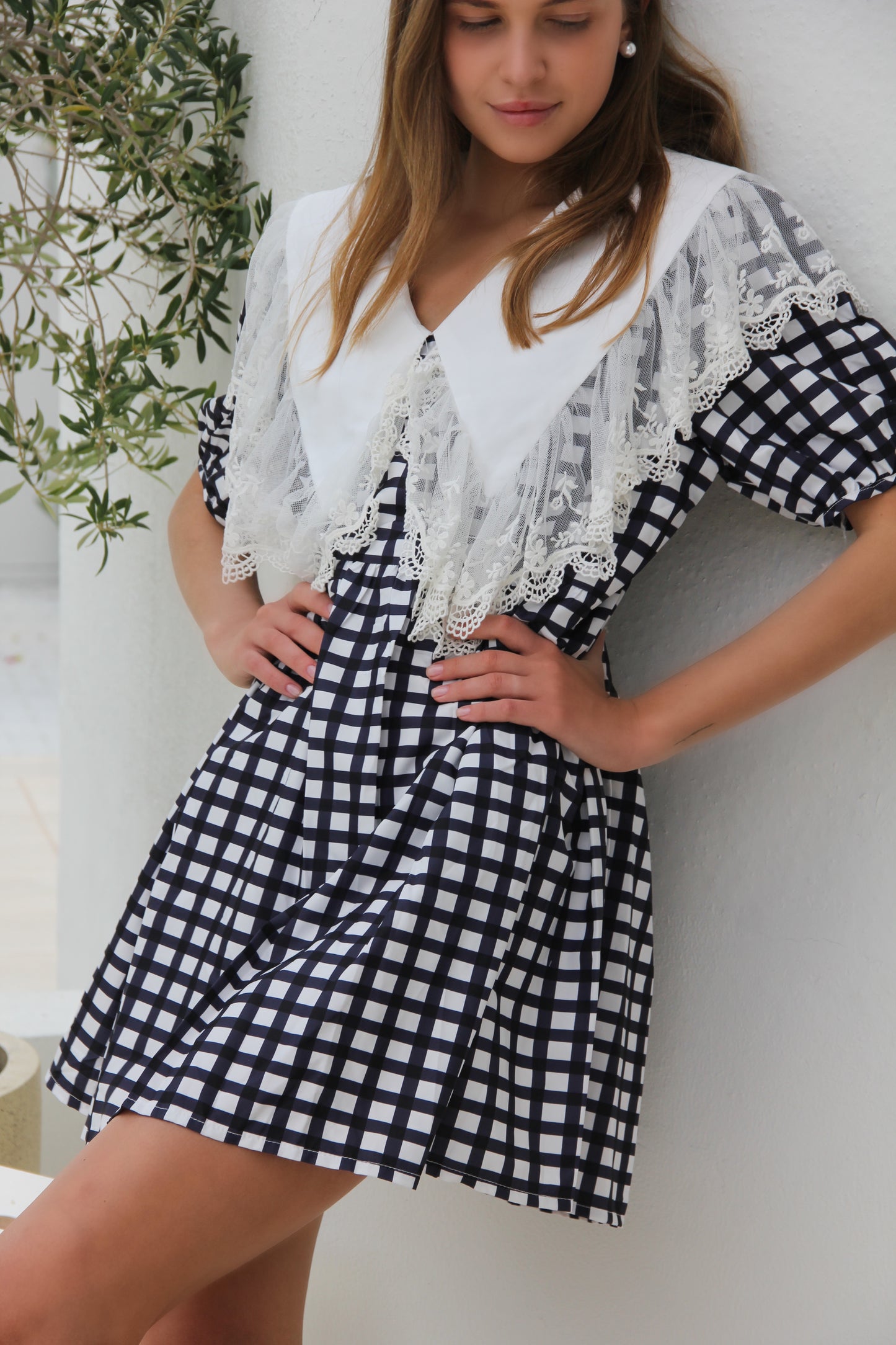 Emily Dress Navy