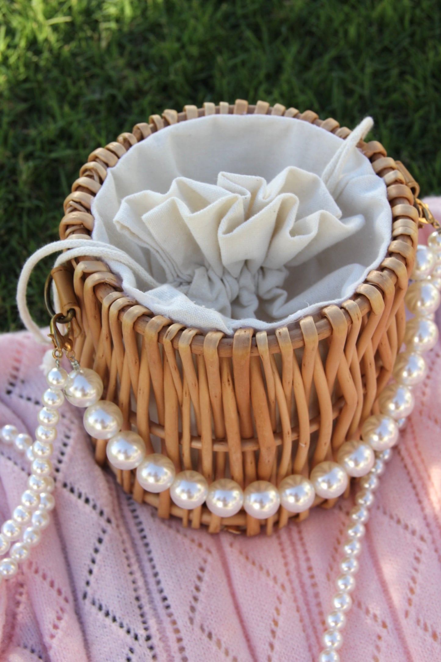 Take Me to Lunch Basket Bag