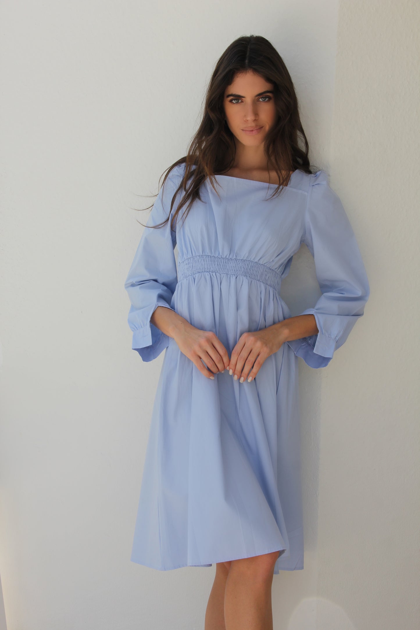 Dalia Dress Blue