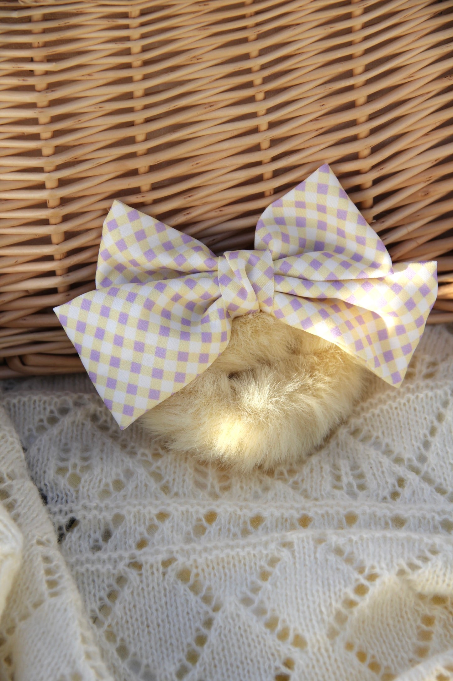 Lemon Curd Fluffy Tie