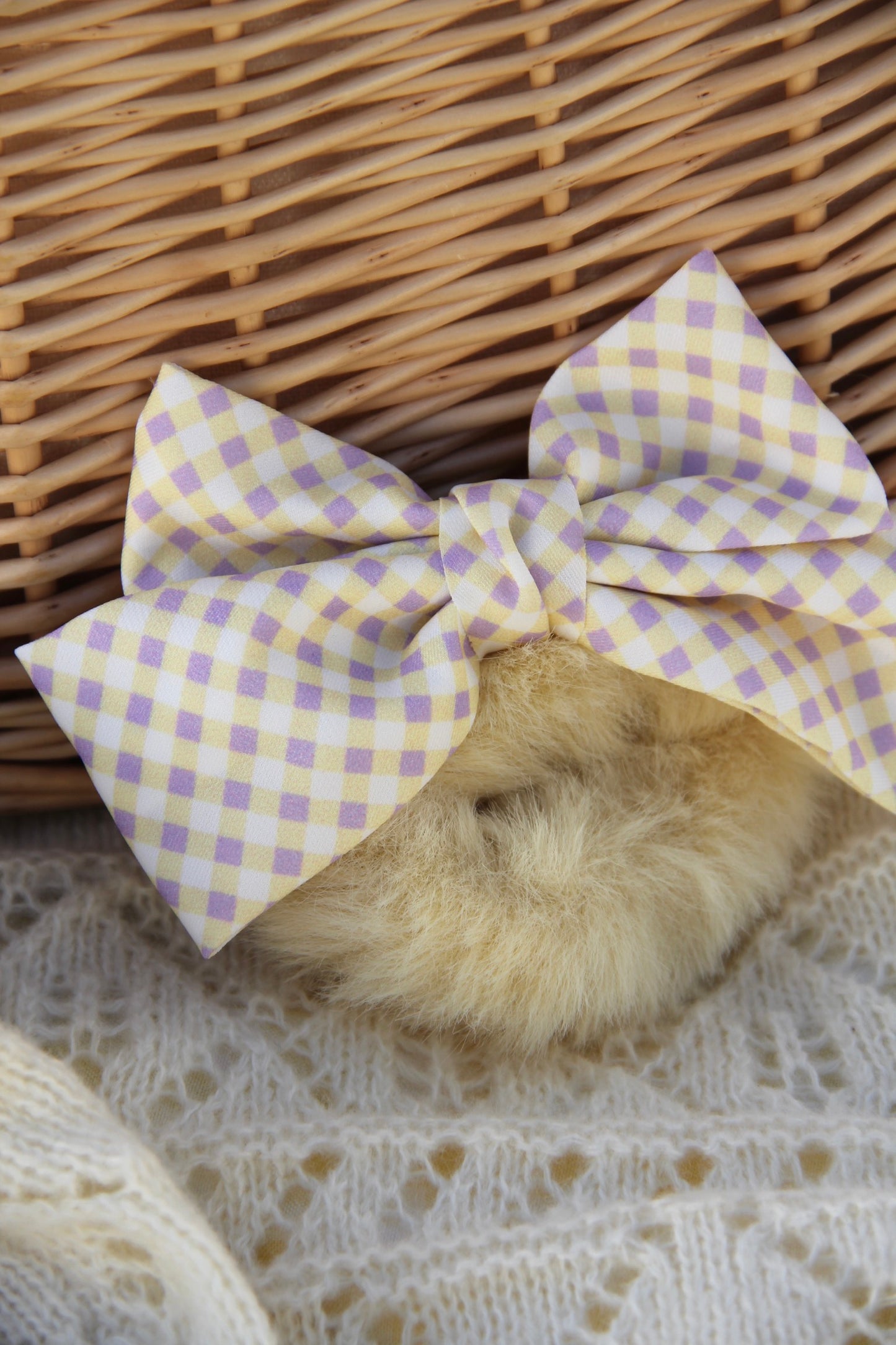 Lemon Curd Fluffy Tie