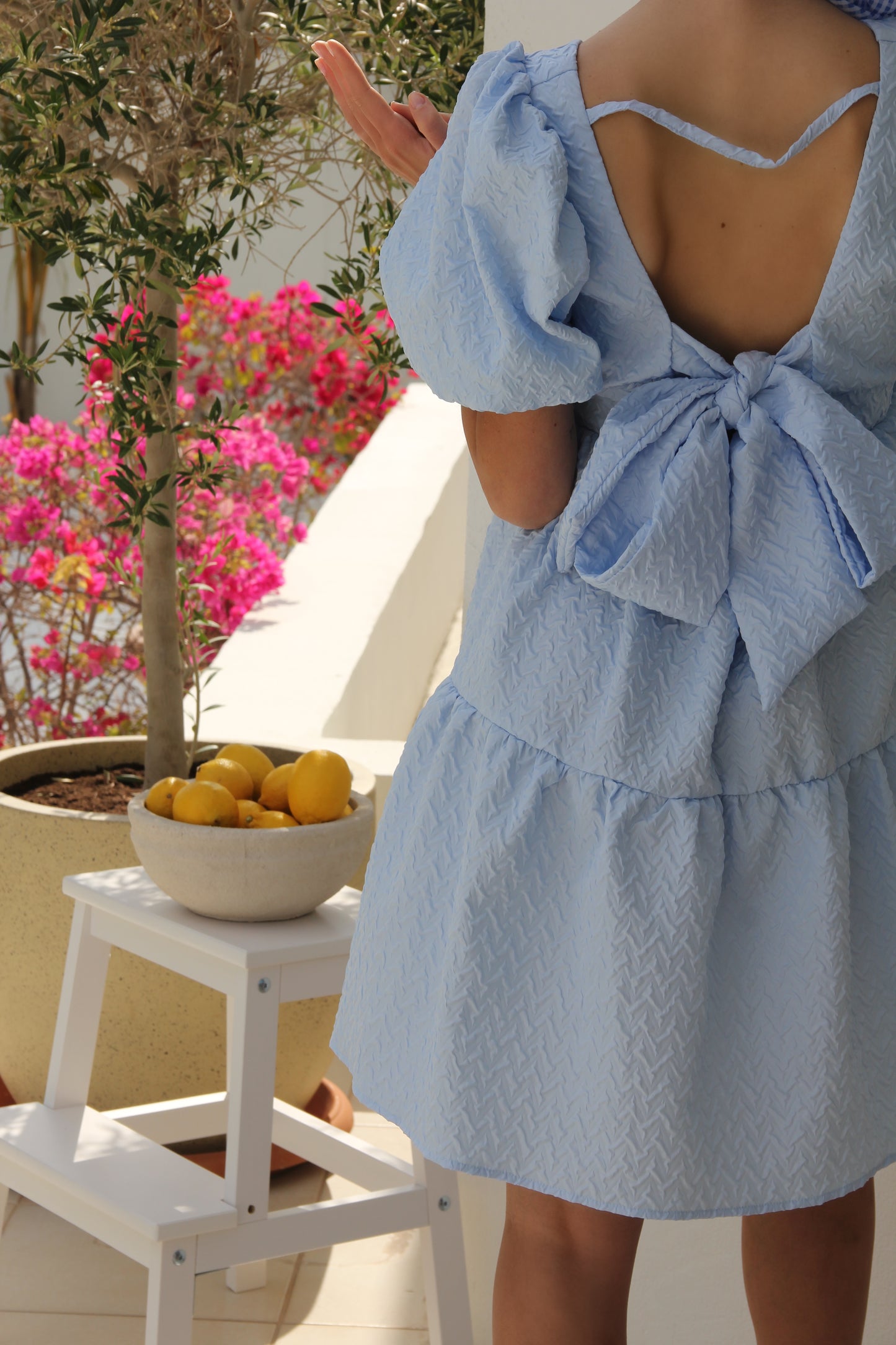 Chloe Dress Blue