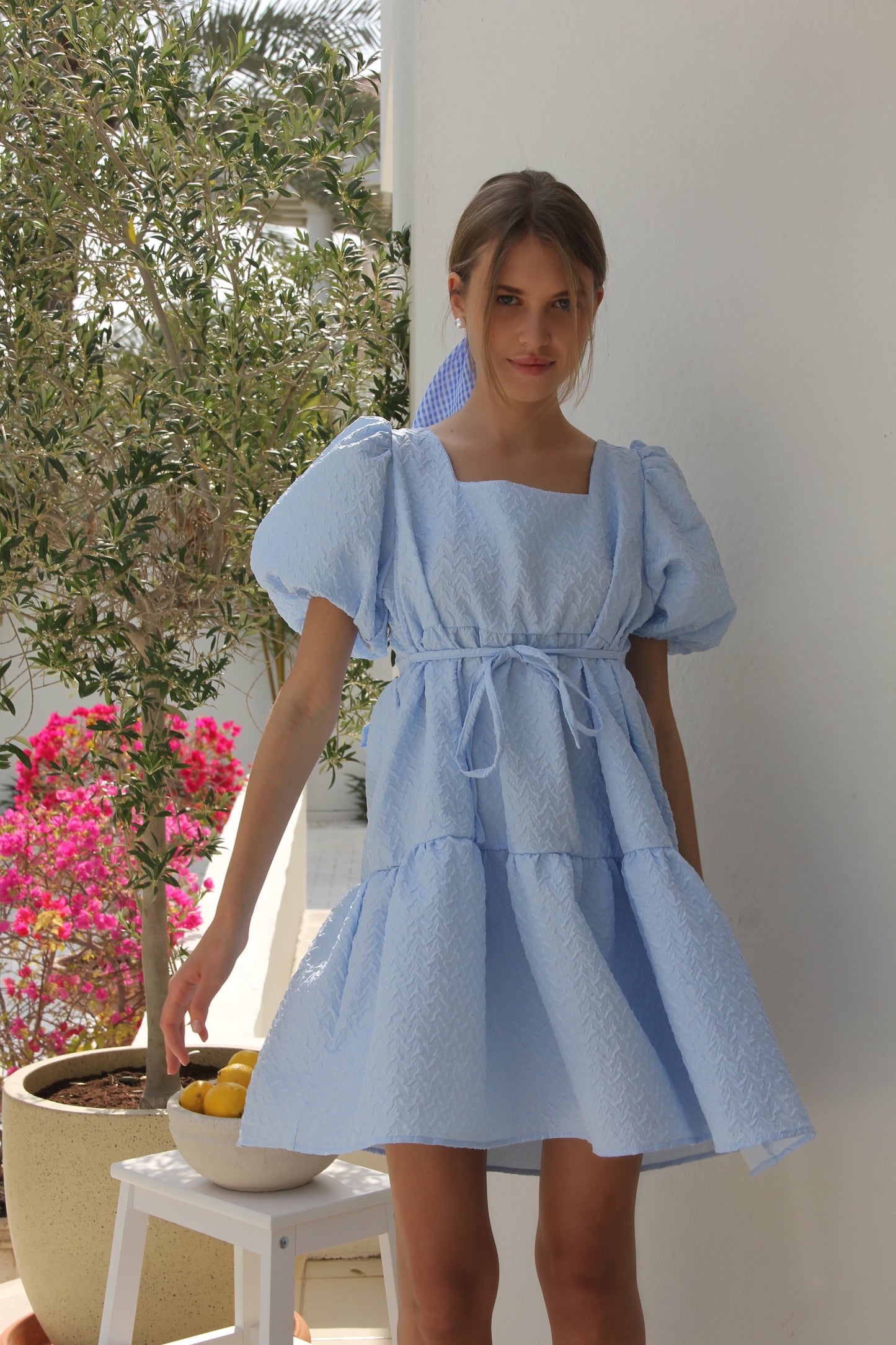 Chloe Dress Blue