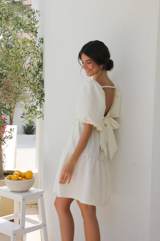 Chloe Dress White