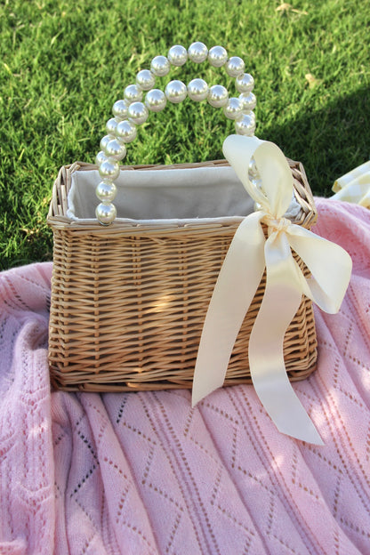 Summer Garden Basket Bag