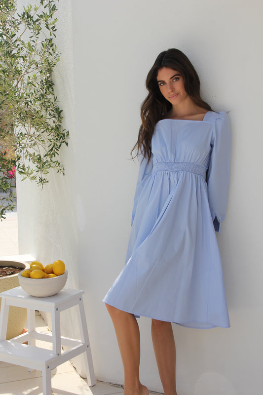 Dalia Dress Blue