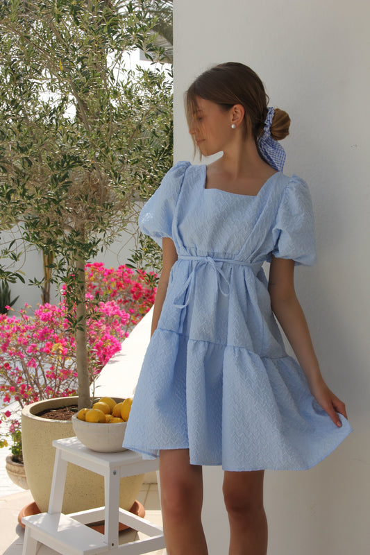 Chloe Dress Blue